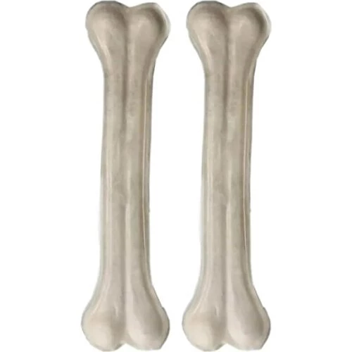 Sevimli Pet Store Köpekler Için Beyaz Pres Sığır Derisi Kemik 27 cm 2 Li Eko Paket - 2