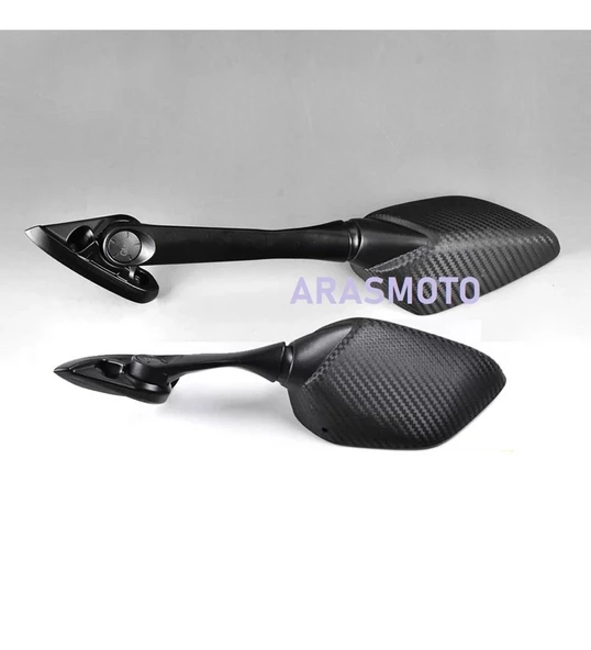 Arora Grace 202 Pro Uyumlu Karbon Görünümlü Ayna _Supermoto - Resim 3