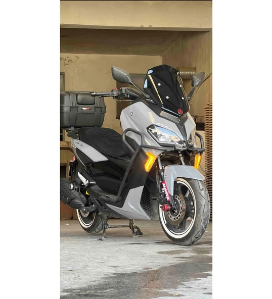 Arora Grace 202 Pro Uyumlu Karbon Görünümlü Ayna _Supermoto ürün görseli 1