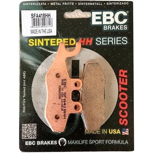 Ebc Sfa418hh 2007-2010 Piaggio X Evo 400 Uyumlu Ön Sağ Fren Balatası Sinterli Balata ürün görseli 1