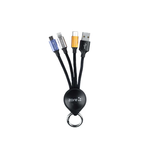 OKS 3 in 1 Usb Kablo