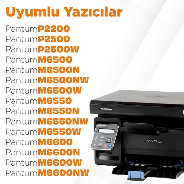 Pantum PA210X Muadil Toner 2'li Paket - Yüksek Kapasiteli - 3