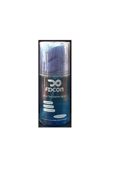 Fixcon Ekran Dezenfekte Spreyi Bez Hediyeli Ekran Temizleme Spreyi 200 ML - 2