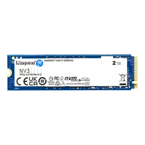2TB KINGSTON NV3 SNV3S/2000G 6000/5000MB/S M.2 NVMe PCIe 4.0 - 2