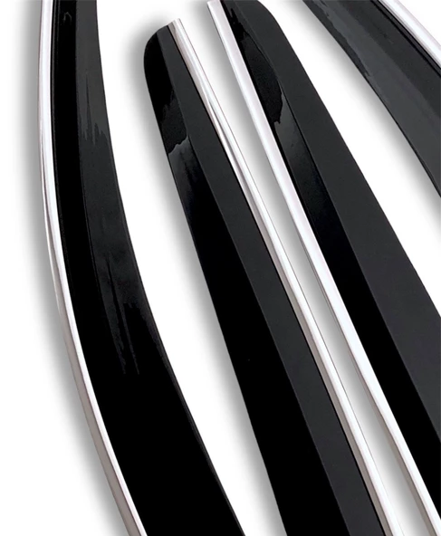 Toyota Corolla Düz Kromlu Cam Rüzgarlığı 1999-2001 Arası - 8