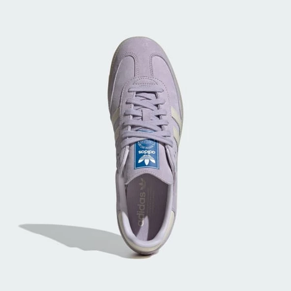 ADIDAS SAMBA OG SILVER DAWN CHALK - 5