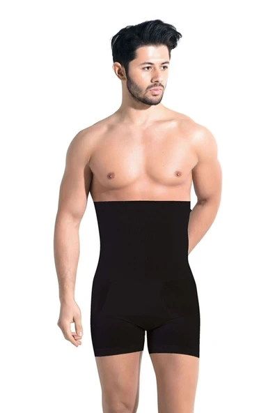 Erkek  2'li Set Korse Atlet Ve Boxer Korse  Korse  2li Set - 6