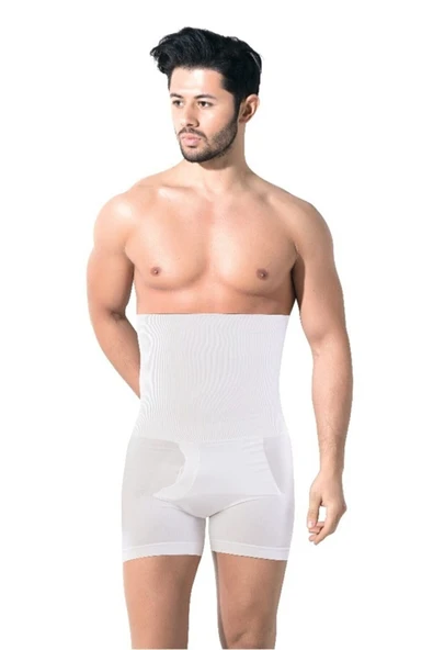Erkek  2'li Set Korse Atlet Ve Boxer Korse  Korse  2li Set - 4