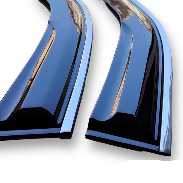 Opel Combo Düz Kromlu Cam Rüzgarlığı 2002-2011 Arası 2li ürün görseli 1