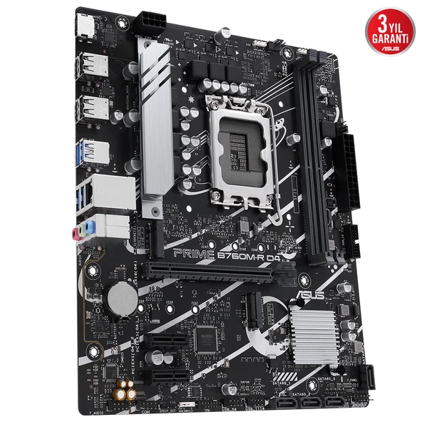 ASUS PRIME B760M-R D4 INTEL B760 SOKET 1700 DDR4 - Resim 6
