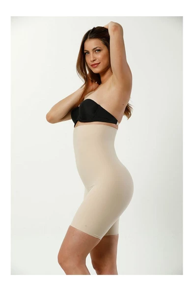 Kadın Lazer Kesim Yüksek Bel Paçalı Hayalet Kadın Korse 3002 - 12