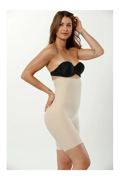 Kadın Lazer Kesim Yüksek Bel Paçalı Hayalet Kadın Korse 3002 - 9