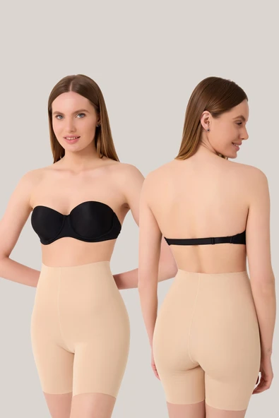 Kadın Lazer Kesim 2 Beden İncelten Hayalet Korse 3001 - 5