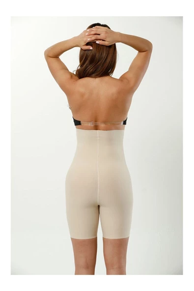 Kadın Lazer Kesim Yüksek Bel Paçalı Hayalet Kadın Korse 3002 - 11