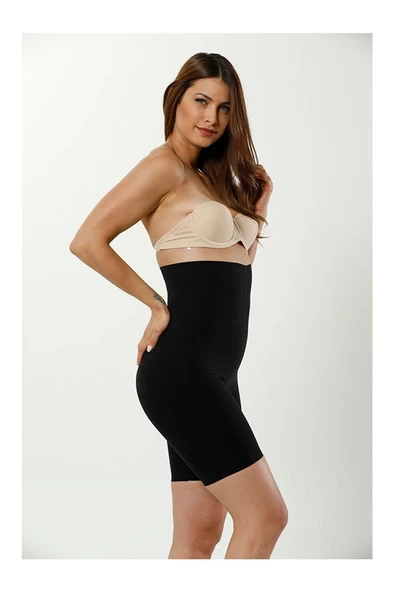 Kadın Lazer Kesim Yüksek Bel Paçalı Hayalet Kadın Korse 3002 - 3