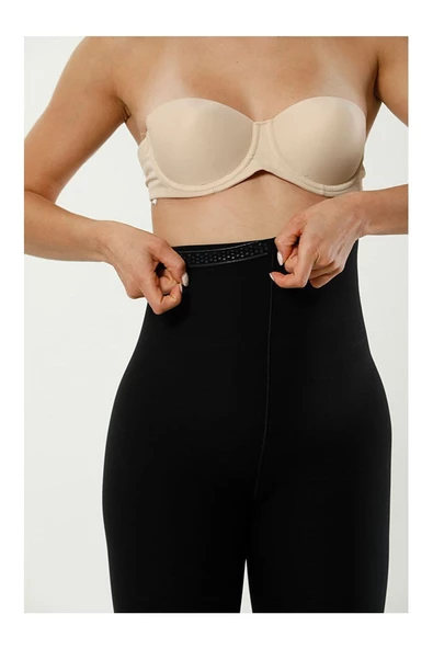 Kadın Lazer Kesim Yüksek Bel Paçalı Hayalet Kadın Korse 3002 - 6