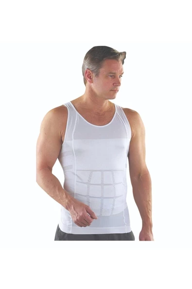 Erkek  Slim'n Lift Korseli Atlet - 4