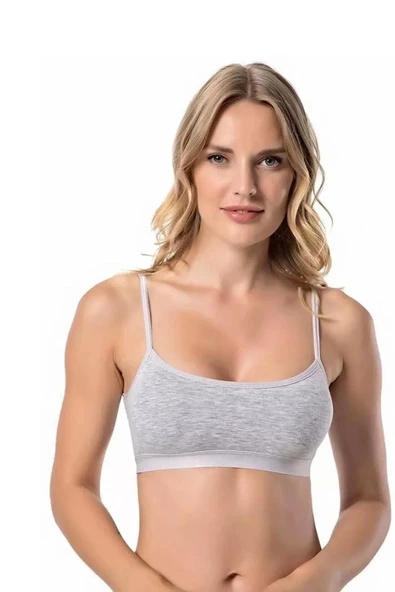 Kadın Pedli İp Askılı Sporcu Büstüyer - 3