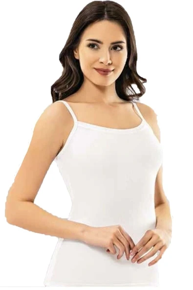 Kadın Siyah Pedli Atlet 6349 - 6