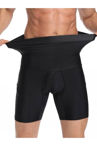 2'li Set Erkek Korse Atlet Ve Boxer Korse | Inceltici Erkek Korse Seti - 4