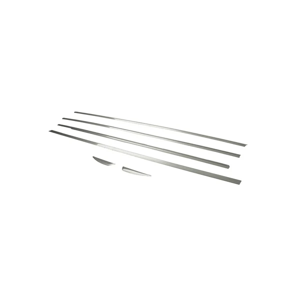 Renault Megane-4 SD Uyumlu Cam Çıtası Krom 6 Parça 2016 Ve Sonrası Modeller İçin