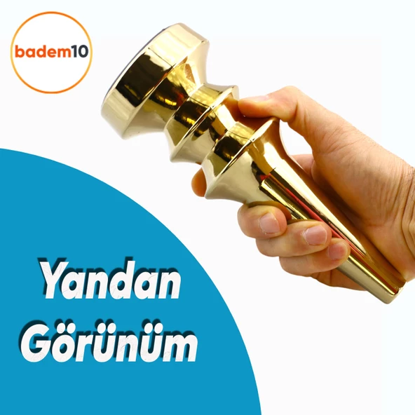 Oliva Mobilya Kanepe Koltuk Tv Ünitesi Baza Ayağı Zigon Orta Sehpası Ayak Ayakları Altın 17 cm - Resim 7