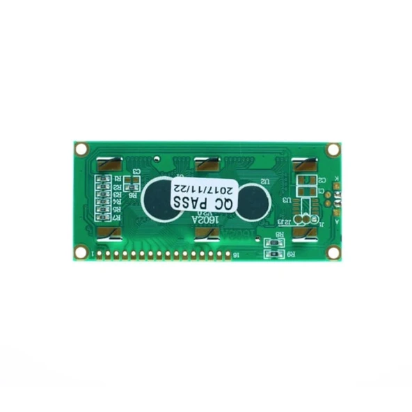 16x2 Arduino Yeşil Aydınlatmalı LCD Ekran Raspberry PIC 2 x16 - 2