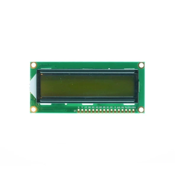 16x2 Arduino Yeşil Aydınlatmalı LCD Ekran Raspberry PIC 2 x16