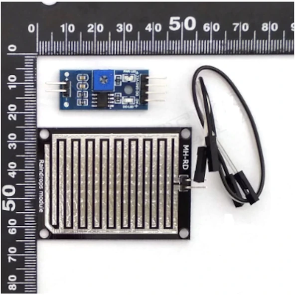 Arduino Yağmur Sensörü - Rain Sensör, Modül - 2