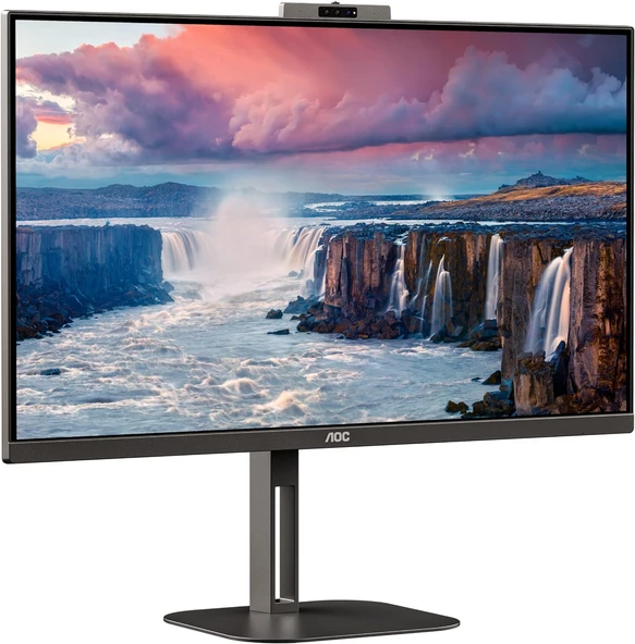 AOC 27"Q27V5CW/BK 1ms 75Hz HDMI Dp Type-C IPS Monitör(Ölü Pixel) - 2