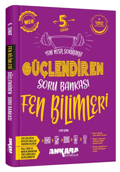 Ankara 2025 5. Sınıf Fen Bilimleri Güçlendiren Soru Bankası Güncel Müfredat