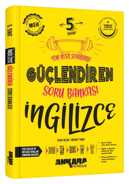 Ankara 2025 5. Sınıf İngilizce Güçlendiren Soru Bankası Güncel Müfredat