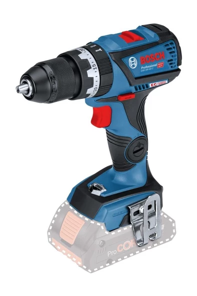 Bosch GSB 18V-60 C Professional Solo Akülü Darbeli Delme/Vidalama Makinesi (Akü ve Şarj YOK)