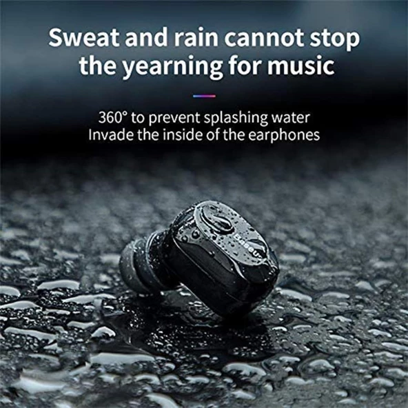 Baseus Encok A03 True Wireless, Mini & Portatif, Kablosuz Bluetooth Kulakiçi Kulaklık, beyaz, Bluetooth 5.0 Teşhir - 5