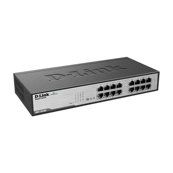 D-LINK 16port DGS-F1016/E GIGABIT Yönetilemez Switch - 2