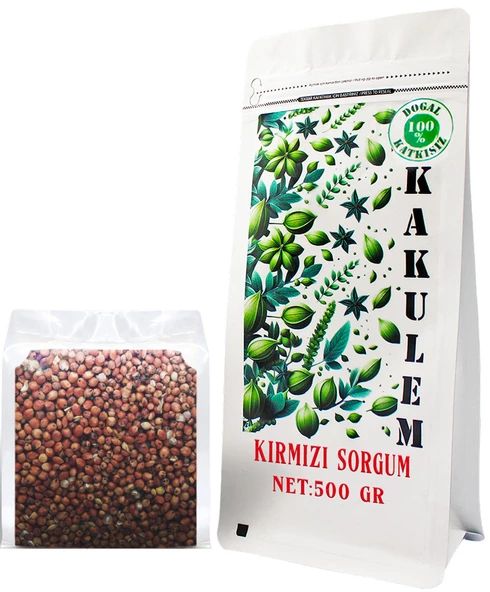 KAKULEM SERTİFİKALI Kırmızı Sorgum Dal Darı 500 GR