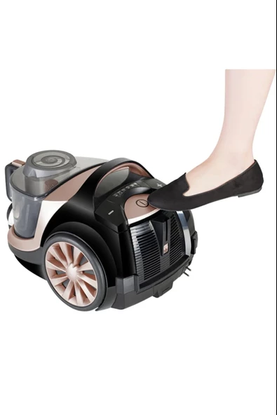 ARNİCA TESLA PREMİUM ET14300 750 W TOZ TORBASIZ ELEKTRİKLİ SÜPÜRGE ROSE - 5