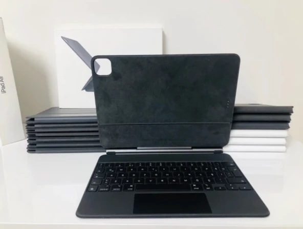 APPLE MAGİC KEYBOARD 11 İNÇ TOUCHPADLİ İPAD KLAVYESİ YENİ NESİL ORİJİNAL TÜRKÇE Q