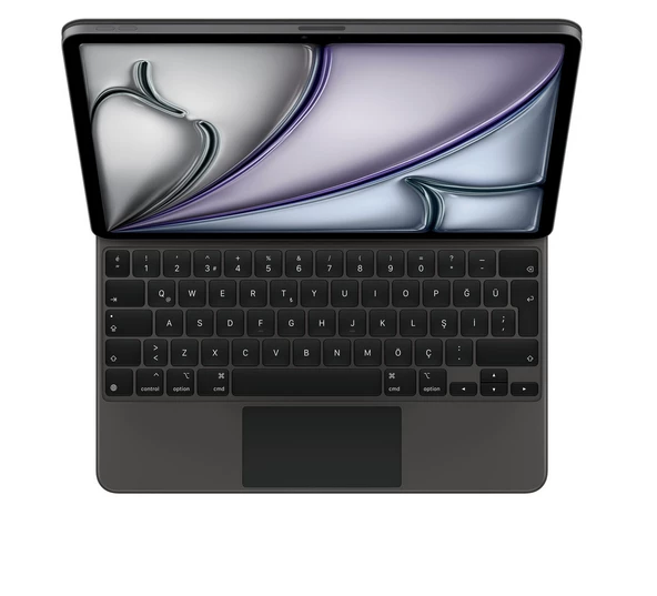 iPad 12.9 inç Pro ve 13 inç Air (M2) için Magic Keyboard - Türkçe Q Klavye - Siyah