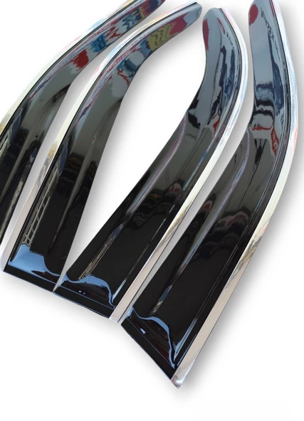 Peugeot 407 Düz Kromlu Cam Rüzgarlığı - 9