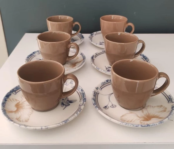 GALERİ KRİSTAL LUNA KAHVE FİNCAN TAKIMI