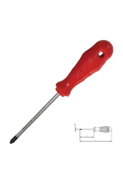 Opak Seri Pozidriv Yıldız Uçlu Tornavida 3x60 - 2