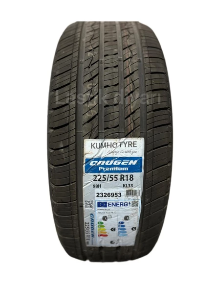 Kumho Crugen Premium KL33 225/55 R18 98H Yaz Lastiği ( 2022 Üretim )