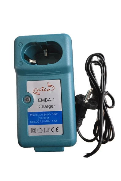 Ecico Makita Eski Tip Şarjlı Matkap Şarj Aleti 7,2v-18v