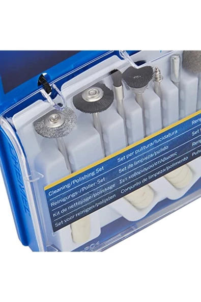 4.5 - 4.9 Ah 684 Temizleme Ve Parlatma Aksesuar Seti Darbeli 4.8 Volt 2 Yıl Aküsüz - 3