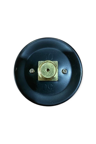 Kompresör Saati Metal Manometre(12 Bar 180psi) Çapı 50mm Bağlantı Çapı 13mm G 1/4 - 2