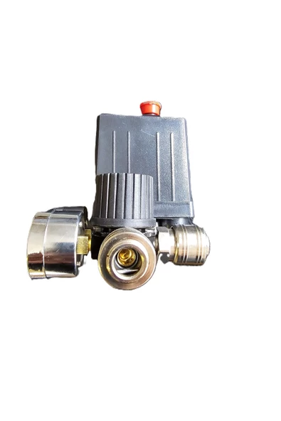 100-500 LT 9-12 BAR TRİFAZE KOMPRESÖR BASINÇ ŞALTERİ KOMPLE Seti 6 Parça - 3