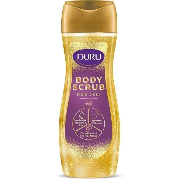 Duru Duş Jeli 450 Ml Body Scrub Gold - 5