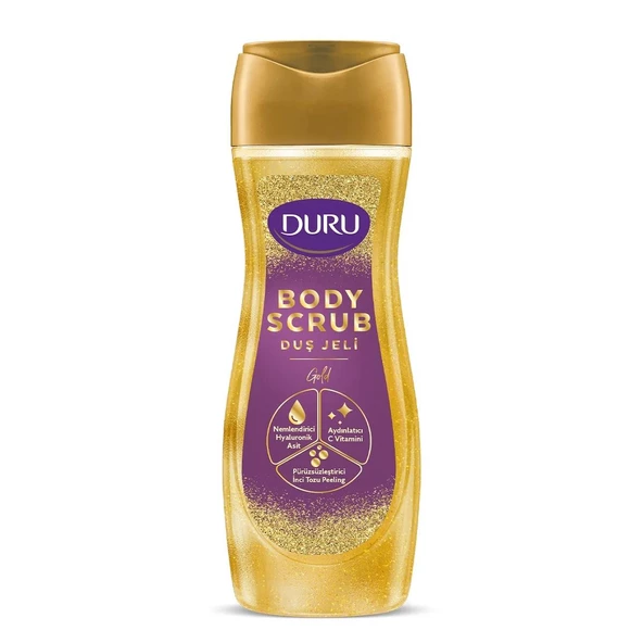 Duru Duş Jeli 450 Ml Body Scrub Gold