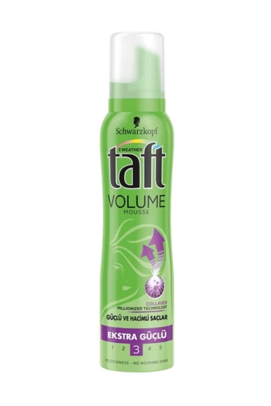Taft Volumen Saç Köpüğü 150  ml 4015001003659